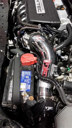 Injen 12-15 Honda Civic Si 9th Gen/13-15 Acura ILX 2.4L 4Cyl Polished True Cold Air Intake w/MR Tech - Image 6