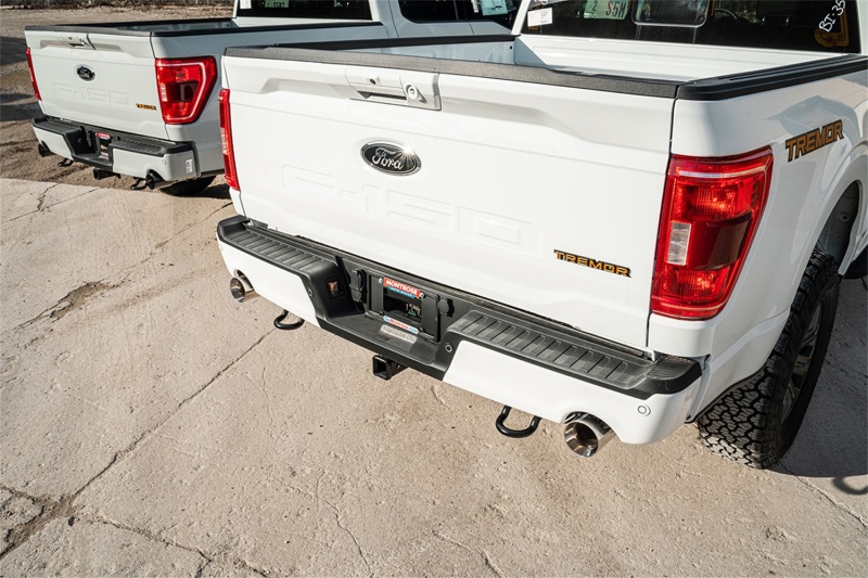 Corsa 2021-2023 Ford F-150 SuperCrew/5.5ft Bed 3.5L V6 Sport Cat-Back Dual Rear Exit-Polished - Image 6