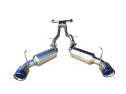 Alternative view of Injen 08-13 Infiniti G37/G37 IPL Coupe 3.7L 76mm Stainless Steel Exhaust w/ Titanium Tips