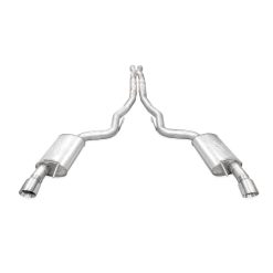 Stainless Works 2024 Mustang GT Catback Dual Tips Legend Sound X-Pipe Factory Connect Exhaust