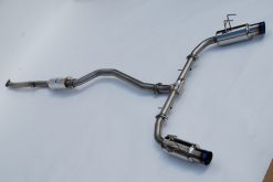 Invidia 2022+ Honda Civic Si (1.5T) 70mm N1 Cat Back Exhaust - Burnt TI Tips - Image 5