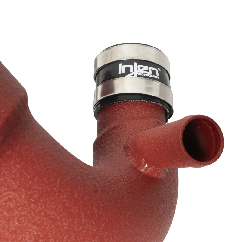 Injen 19-21 Genesis G70 V6-3.3L Twin Turbo SP Short Ram Air Intake System - Wrinkle Red - Image 5