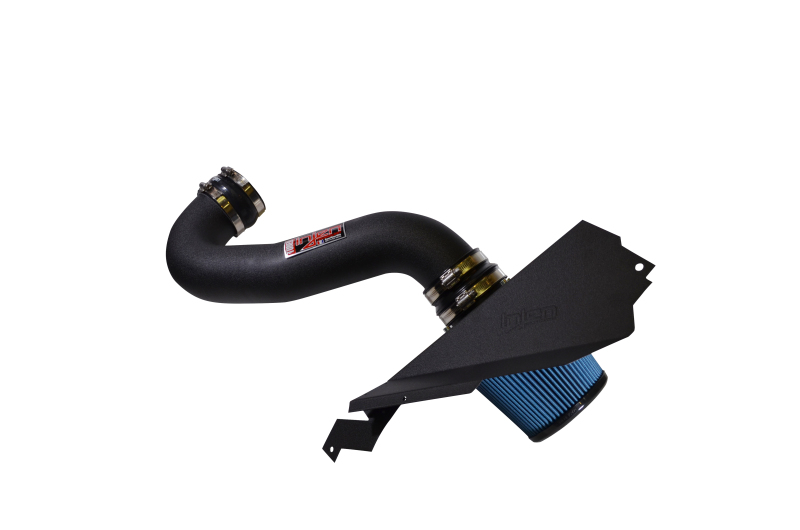 Injen 14-20 Dodge Durango R/T 5.7L V8 Wrinkle Black Power-Flow Air Intake System - Image 2