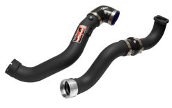 Injen 16-20 Chevrolet Camaro 2.0L Turbo Wrinkle Black Intercooler Piping - Image 2