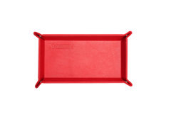 Akrapovic Leather Desk Valet - Red