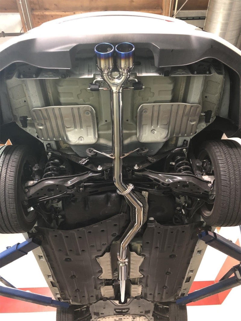 Injen 17-20 Honda Civic Si 1.5L Turbo (Sedan Only) 3in Cat-Back Stainless Steel Exhaust - Image 6