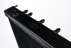 CSF 02-07 Subaru WRX/STI Radiator - Black Finish - Image 3