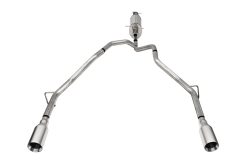 Corsa 25-26 Ram 2.5in Stainless Steel Sport Cat-back Dual Rear Exit 5.0in Polished Tip