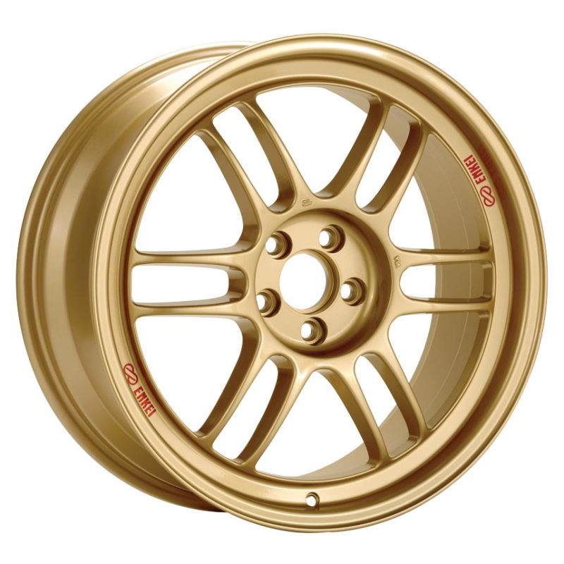 Enkei RPF1 15x8 4x100 28mm Offset 75mm Bore Gold Wheel - Image 3