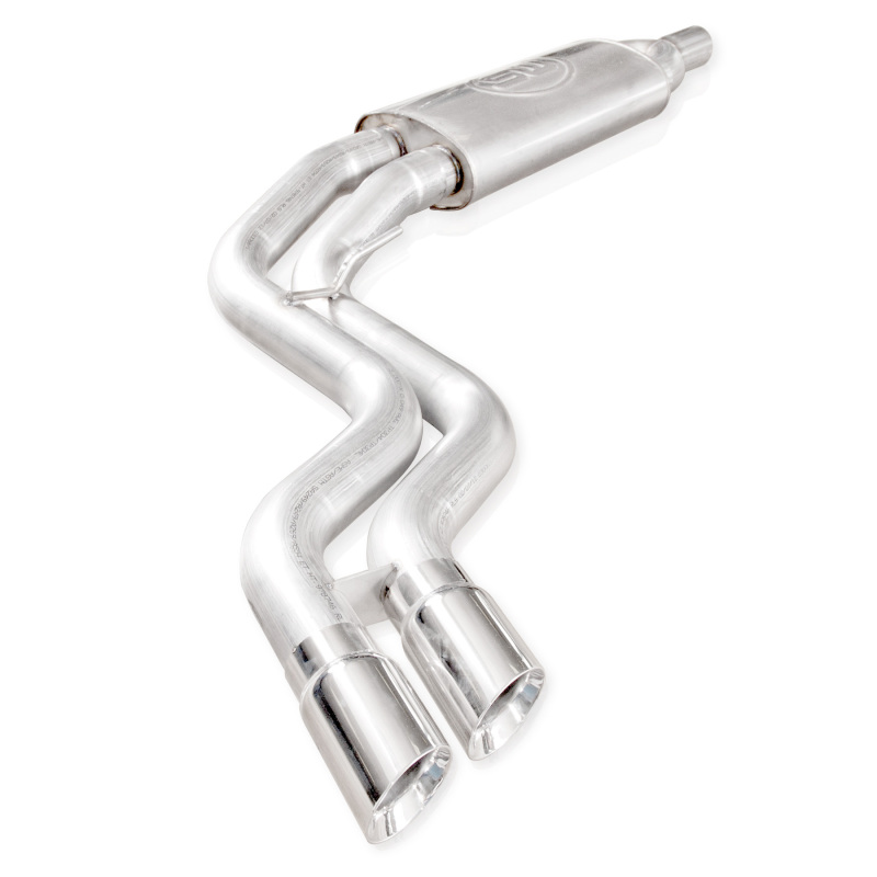 Stainless Works 2011-14 Ford Raptor Exhaust Y-Pipe Mid Resonator Front Passenger Rear Tire Exit - Image 2