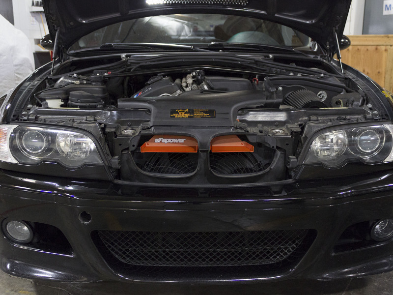 aFe MagnumFORCE Intakes Scoops AIS BMW 3-Series/ M3 (E46) 01-06 L6 - Orange - Image 5