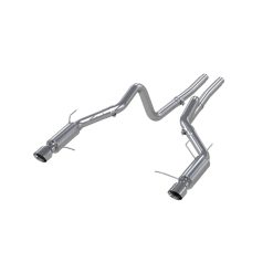 Alternative view of MBRP 11-12 Ford Shelby GT 500 T304 3in Cat Back Dual Split Rear Race Version 4.5in Tips