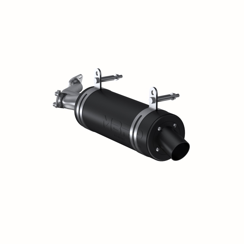 MBRP 06-13 Kawasaki KVF 650i Brute Force Slip-On Exhaust System w/Performance Muffler - Image 2