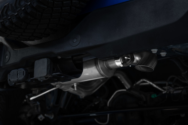MBRP 2021-2023 Ford Bronco 2.3L/2.7L Stainless Steel 3in Cat-Back, Single High Clearance Rear Exit - Image 6