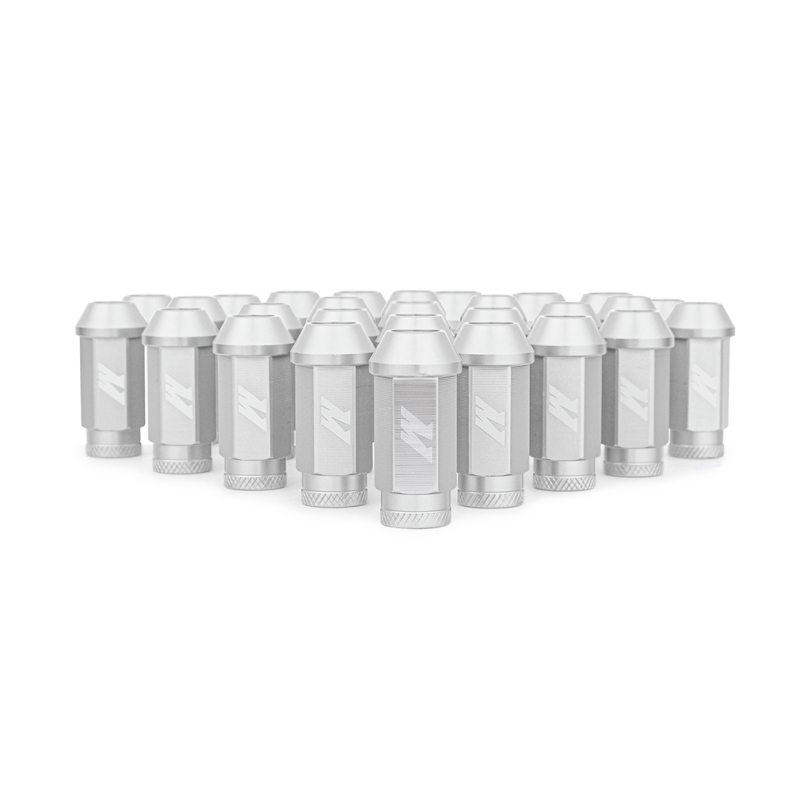 Mishimoto Aluminum Locking Lug Nuts M12x1.5 27pc Set Silver - Image 2
