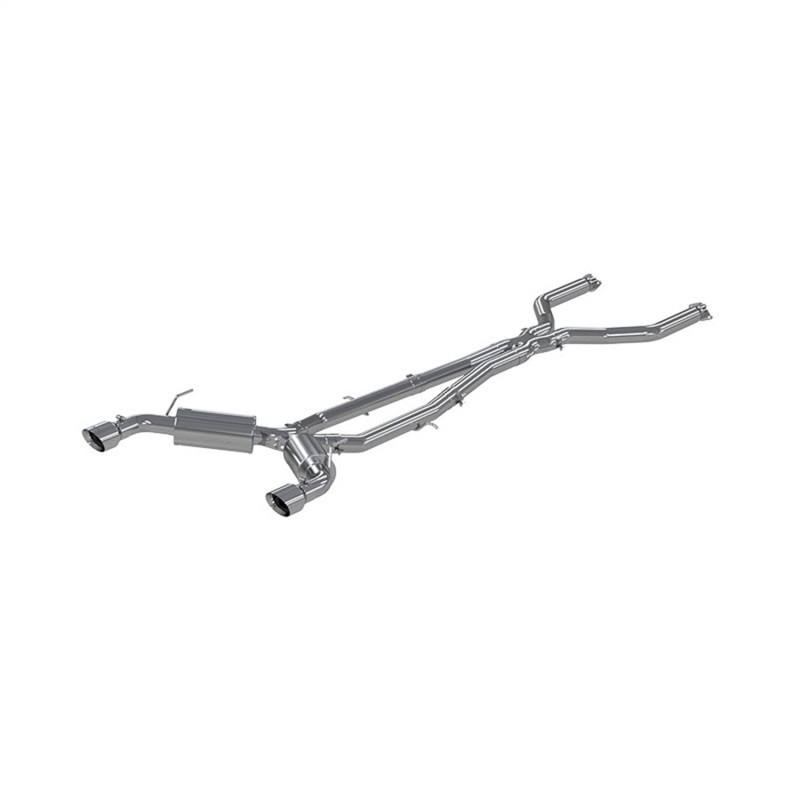 MBRP 16-22 Infiniti Q50 3.0L FWD/AWD 3in Cat Back w/ 4.5in OD Tips - T304 - Image 2