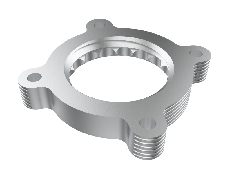 aFe 21-23 Subaru Crosstrek Silver Bullet Throttle Body Spacer Kit - Image 3
