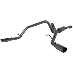 MBRP 2003-2007 Chev/GMC 1500 Classic 4.8/5.3L SC-SB Cat Back Dual Split Side - Image 3