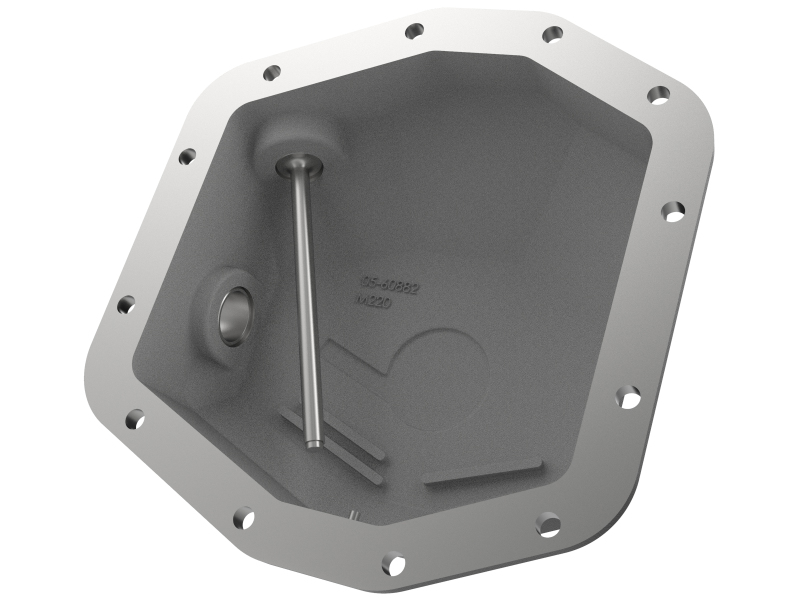 aFe 20-23 Jeep Gladiator JT (Dana M220) Pro Series Rear Differential Cover Black w/ Machined Fins - Image 4