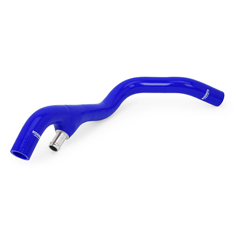 Mishimoto 03-04 Ford F-250/F-350 6.0L Powerstroke Lower Overflow Blue Silicone Hose Kit - Image 2