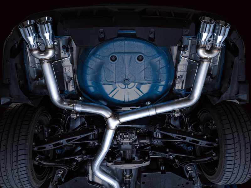 AWE Tuning 2022+ VB Subaru WRX Track Edition Exhaust - Chrome Silver Tips - Image 14
