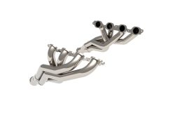 Alternative view of Kooks 2019 GM Series Truck 6.2L 1.75in x 3in SS Headers & 3in x 3.5in ULTRA GREEN SS Catted Y-Pipe