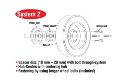 Eibach Pro-Spacer 20mm Spacer / Bolt Pattern 5x112 / Hub Center 57.1 for 02-08 Audi A4 (B6/B7) - Image 3