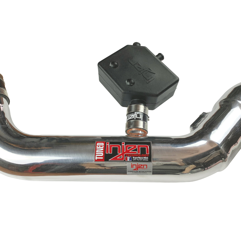 Injen 05-19 Nissan Frontier 4.0L V6 w/ Power Box Polished Power-Flow Air Intake System - Image 7