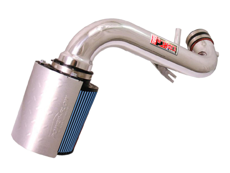 Injen 05-06 Dakota / 06-07 Raider 4.7L V8 Power-Flow (incl. Diamond plate heat shield) Polished Powe - Image 2