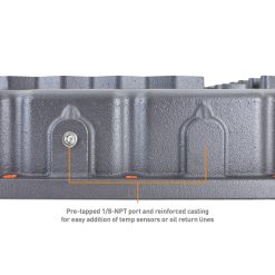 Mishimoto 2007.5 + Ram 6.7L Cummins 68RFE Transmission Pan - Cast - GR - Image 8