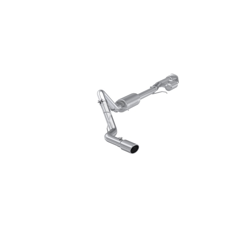 MBRP 19-24 GM 1500 Silverado/Sierra 2.7L Alum. Steel 3 Cat-Back w/ Single Side 4in Single Wall Tip - Image 2