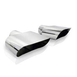 Alternative view of Stainless Works Wide Oval Challenger R/T 2-1/2in Inlet Tips (priced per pair)