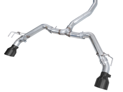 AWE Tuning 22+ Honda Civic Si/Acura Integra Track Edition Catback Exhaust - Dual Diamond Black Tips - Image 9