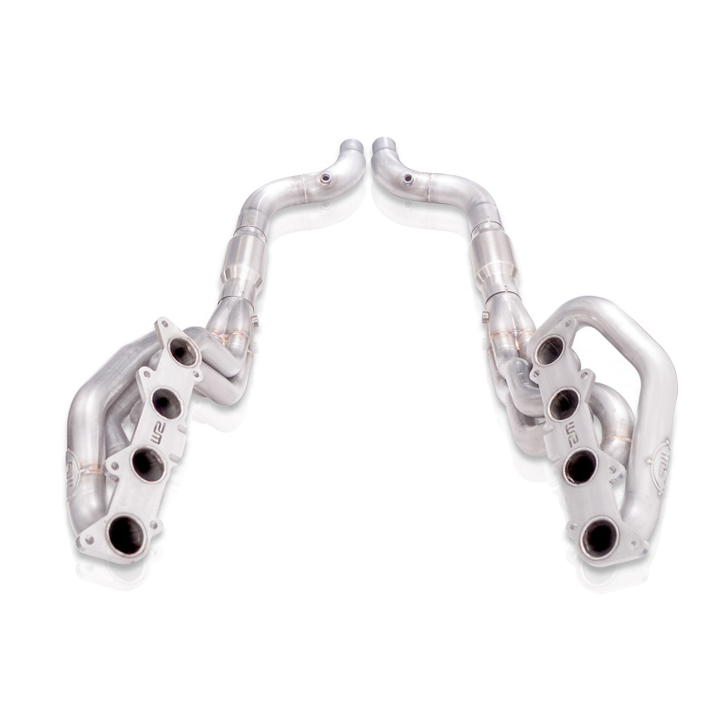 Stainless Works 2015+ Ford GT350 Headers 1-7/8in Primaries High-Flow Cats 3in Collectors - Image 6