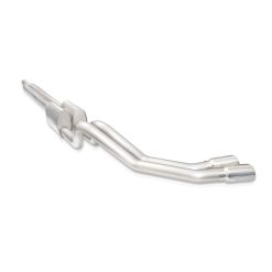 Stainless Works 2019+ Chevrolet Silverado 5.3L 3in Legend Catback Factory Conct Dual Polished Tip - Image 4