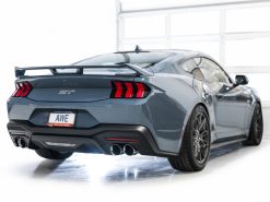 AWE 2024 Ford Mustang GT Fastback S650 RWD Track Edition Catback Exhaust w/ Quad Chrome Silver Tips - Image 5