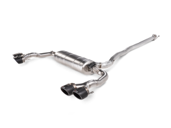 Alternative view of Akrapovic 2024+ Mercedes-AMG CLA 45 / CLA 45 S (C118/x118) Evo Line Cat Back (Titanium) w/ CF Tips