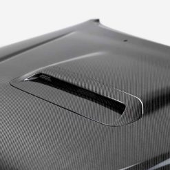 Seibon 12-15 Toyota Tacoma TR-Style Carbon Fiber Hood - Image 3