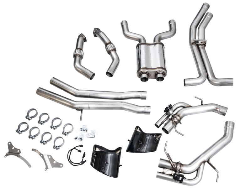 AWE Tuning 21-23 Audi C8 RS6/RS7 SwitchPath Cat-back Exhaust - Diamond Black Tips - Image 26