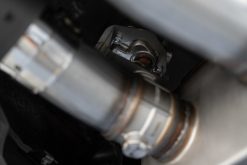 MBRP 18-20 Ford Mustang GT 5.0 w/ Quad Tip Active Exhaust Cat Back Split Rear T304 w/ Carb Fib Tips - Image 5