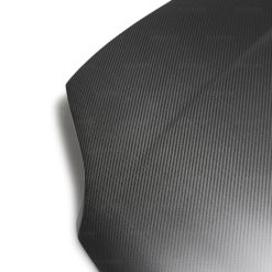 Seibon 1992-1995 Honda Civic Coupe OEM-Style Dry Carbon Fiber Hood - Image 6