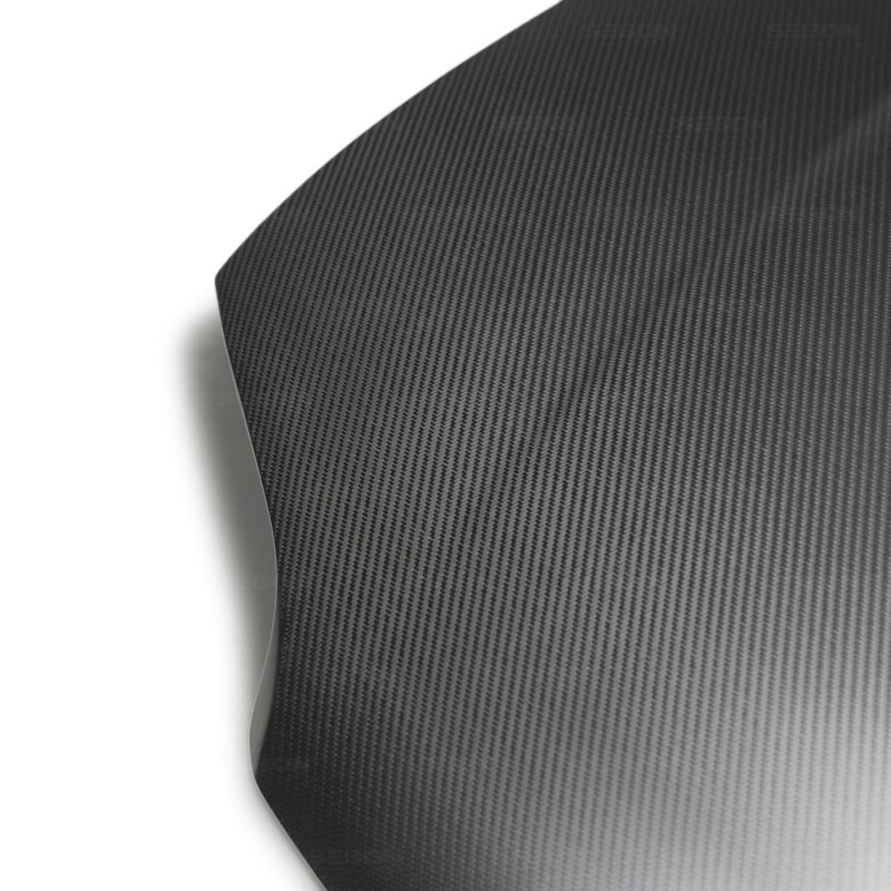 Seibon 1992-1995 Honda Civic Coupe OEM-Style Dry Carbon Fiber Hood - Image 6