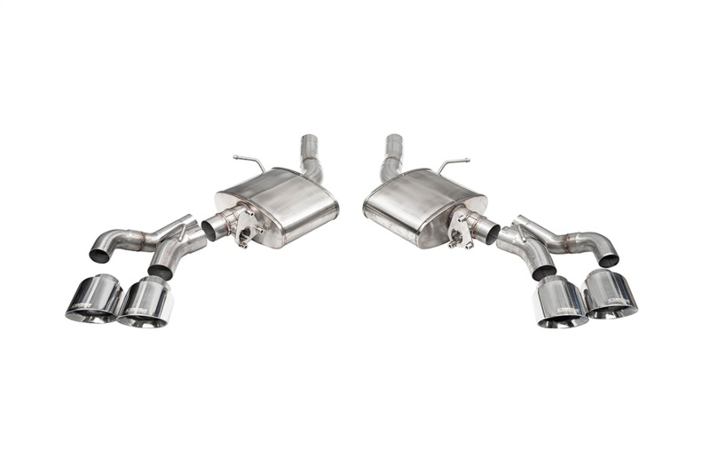 Corsa 2022-2024 Cadillac CT5-V Blackwing 3in Axle-Back - Act. Exh. - Dual Rear Exit - Twin 4.5inTips