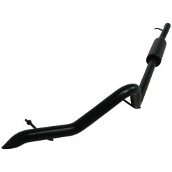 MBRP 2007-2009 Jeep Wrangler (JK) 3.8L V6 4 dr Off-Road Tail Pipe Muffler before Axle - Image 3