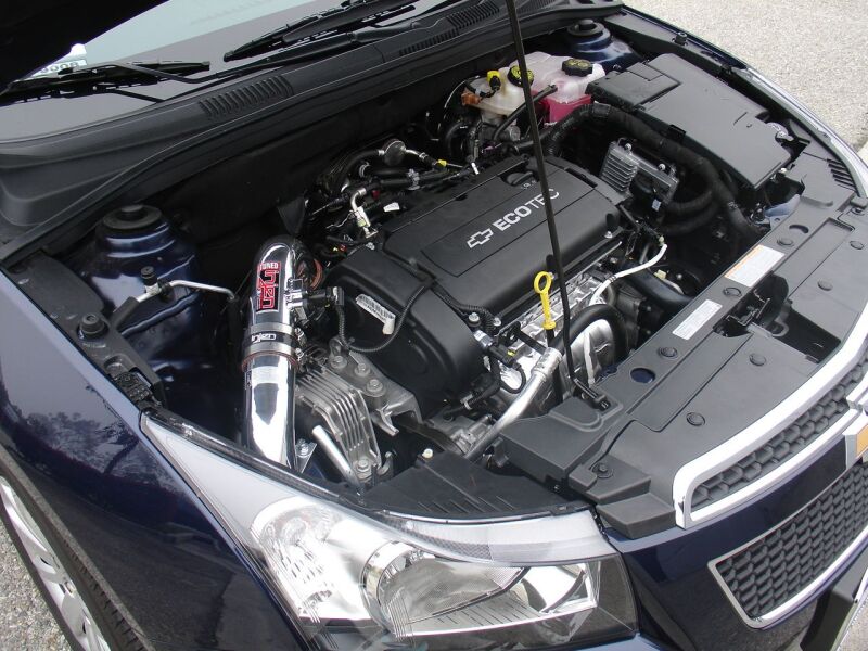 Injen 11-13 Chevrolet Cruze 1.8L 4cyl Polished Cold Air Intake - Image 4
