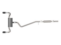 Alternative view of aFe Ford Bronco Sport 21-22 L3-1.5L (t)/L4-2.0L (t) Vulcan Cat-Back Exhaust System- Carbon Tips