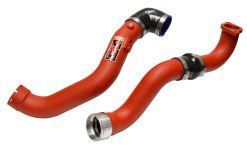 Injen 16-20 Chevrolet Camaro 2.0L Turbo Wrinkle Red Intercooler Piping - Image 2