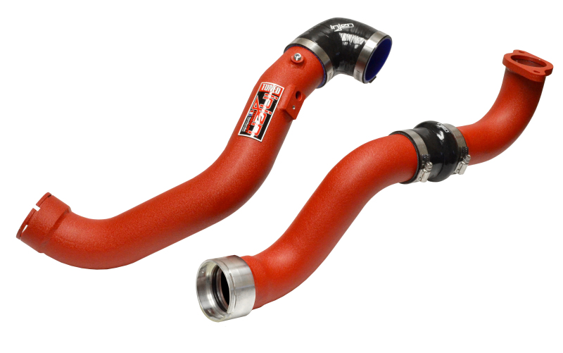 Injen 16-20 Chevrolet Camaro 2.0L Turbo Wrinkle Red Intercooler Piping - Image 2