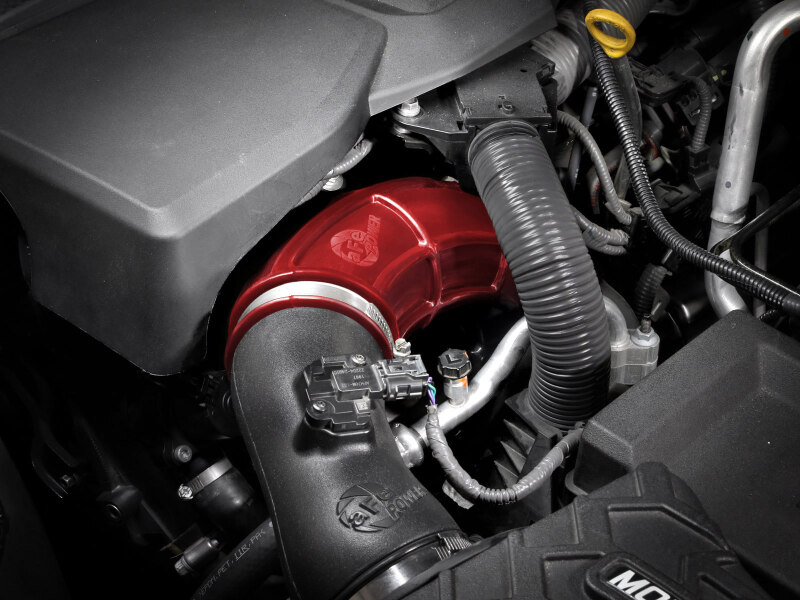 aFe Power 22-24 Toyota Land Cruiser (J300) / 22-24 Toyota Tundra V6-3.4L (tt) Red Turbo Inlet Pipes - Image 10