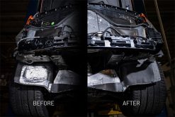 Alternative view of Corsa 2023-2024 Chevrolet Corvette C8 Z06 Black Out Heat Protection Shields